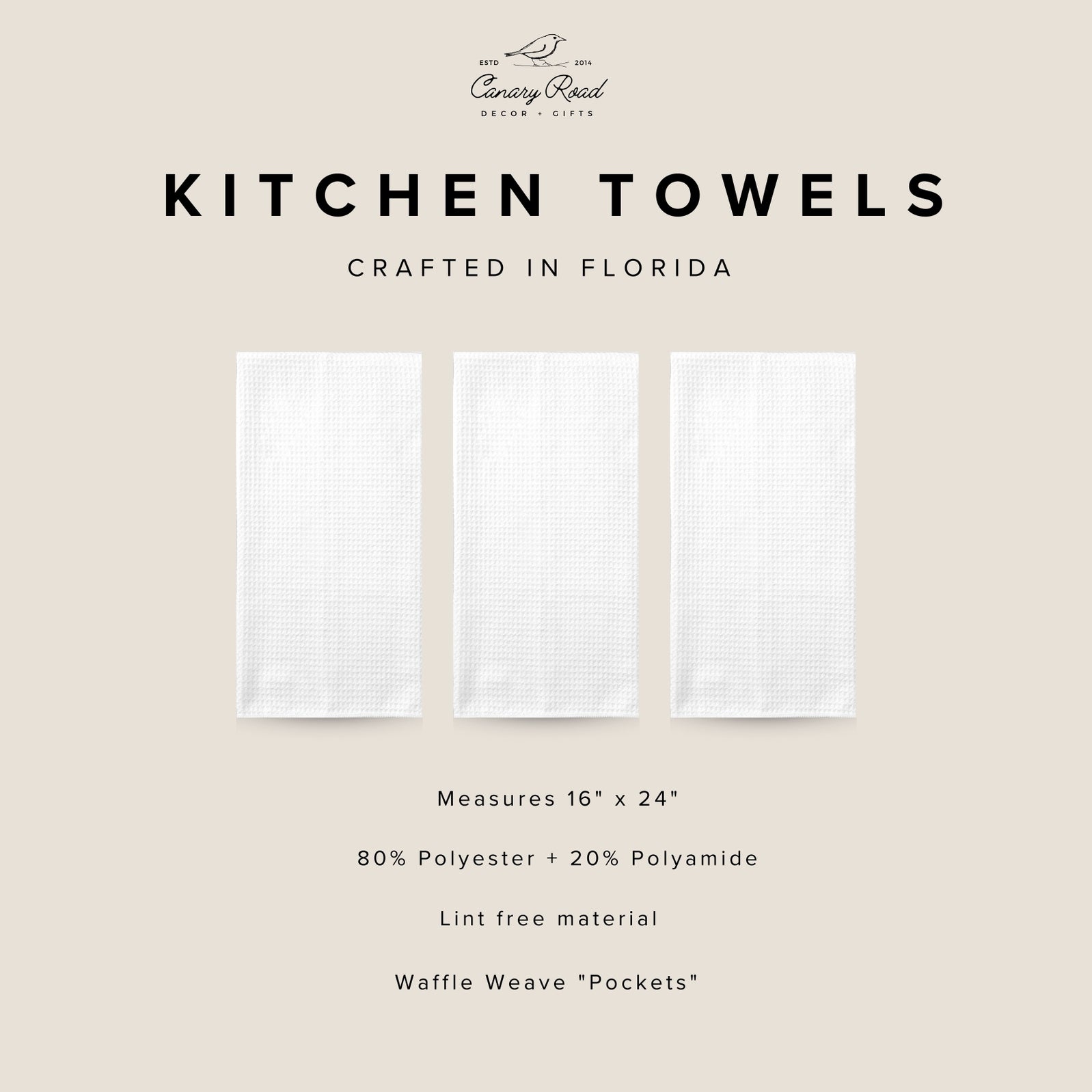 Funny Chicken Kitchen Towel