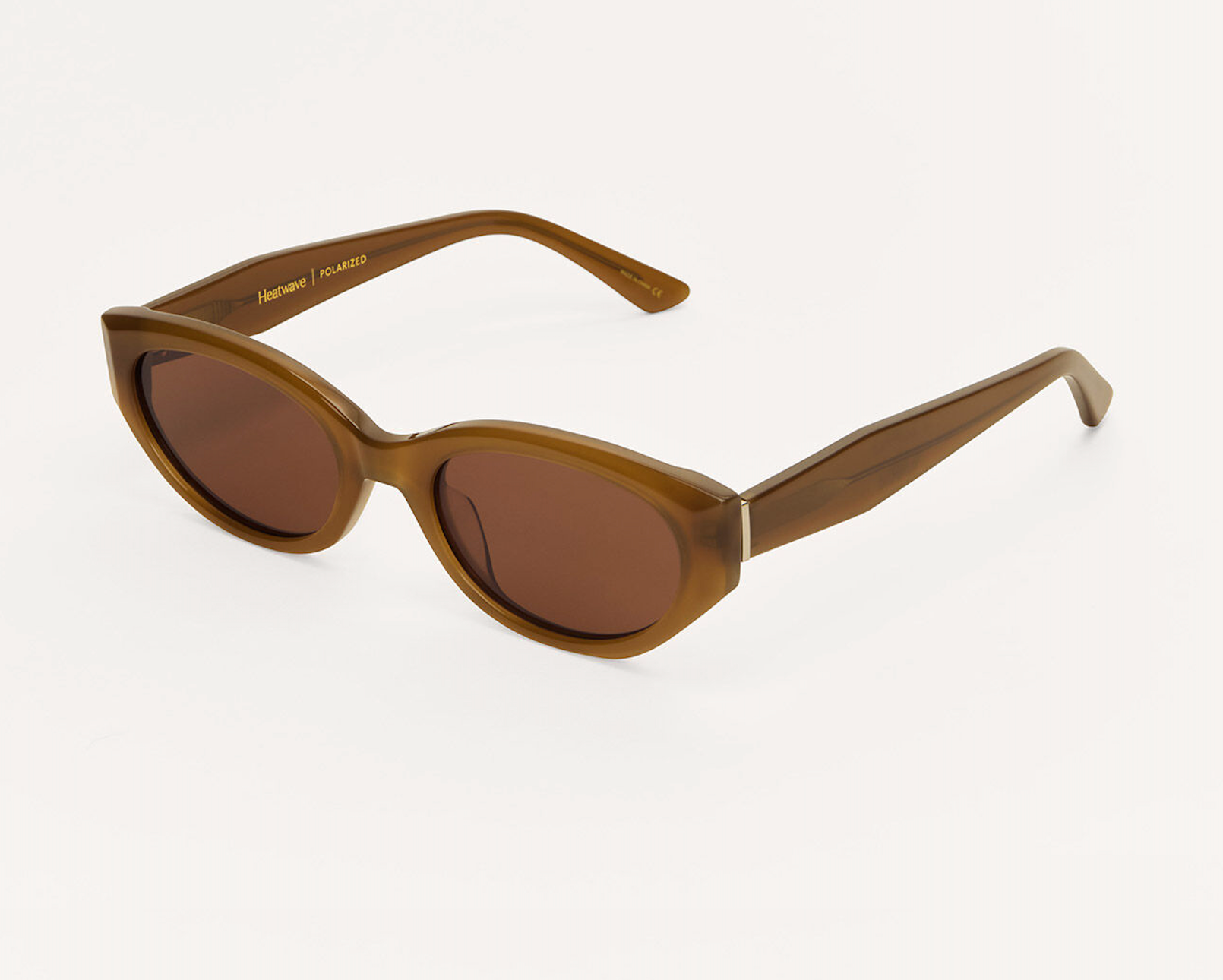 Heatwave Polarized Sunglasses - Taupe Brown
