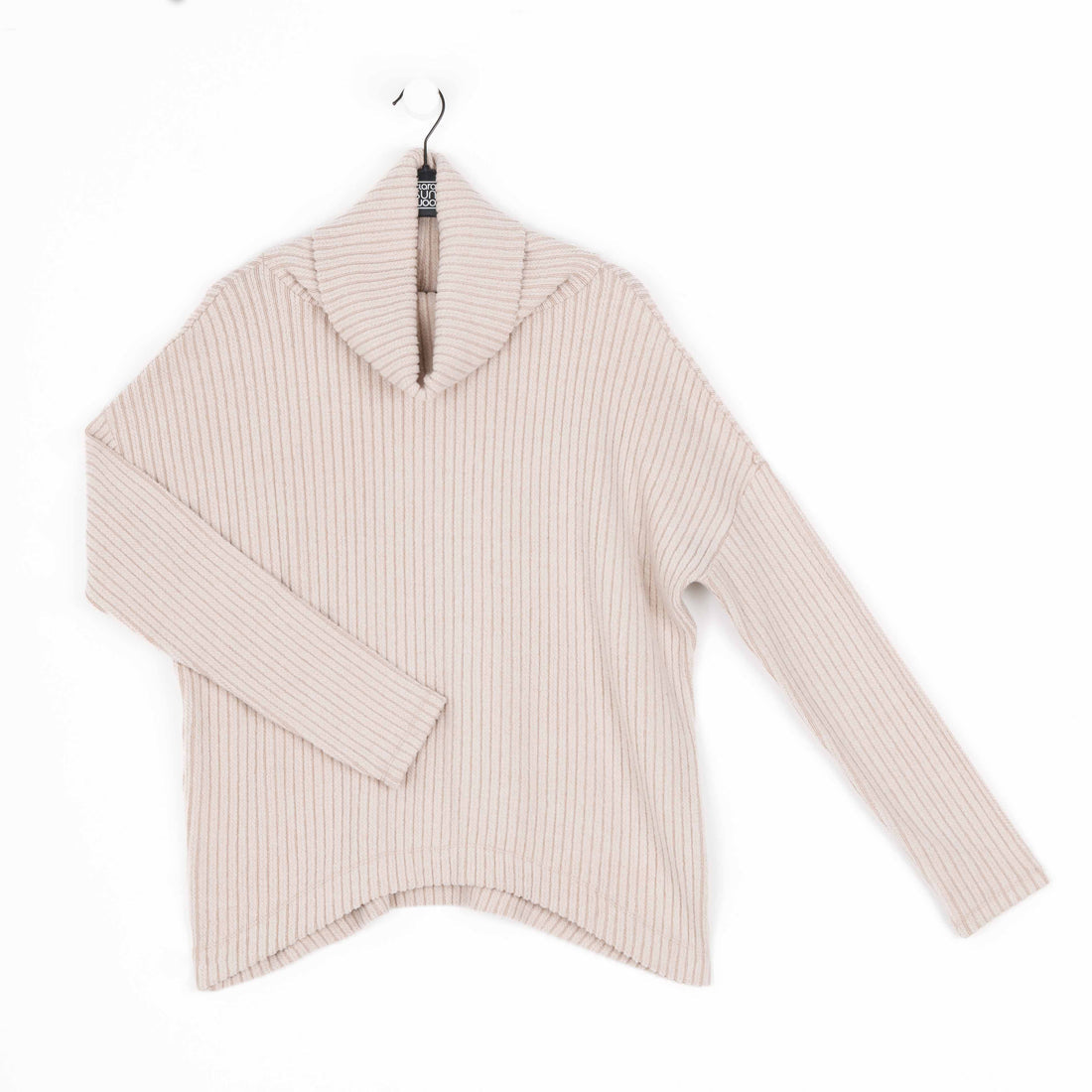 Sand Cowl Neck Chenille Sweater - FINAL SALE
