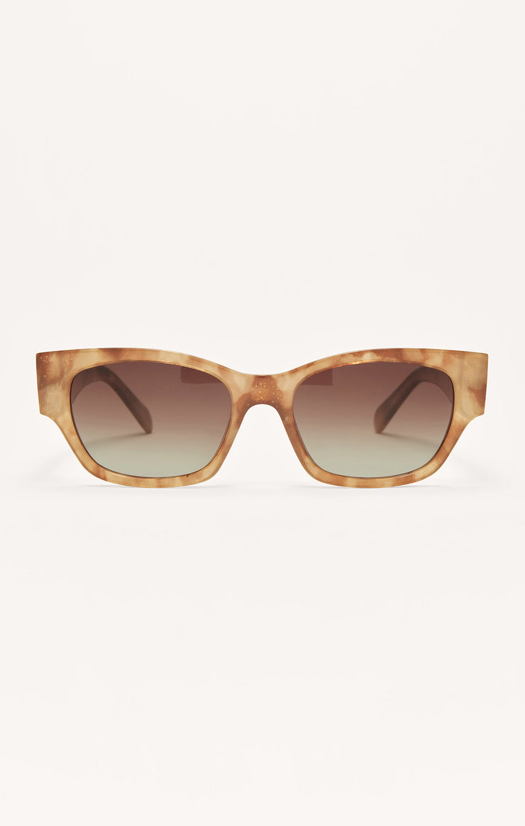 Roadtrip Polarized Sunglasses - Blonde Tort Gradient