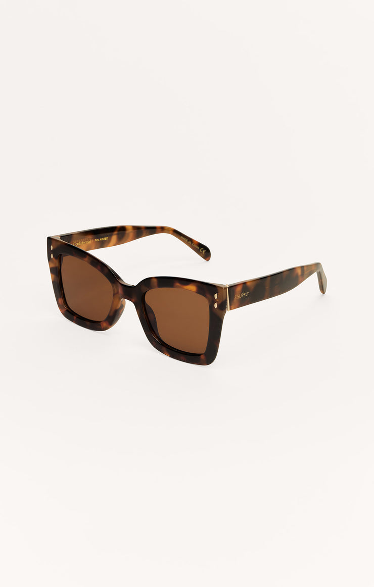 Confidential Polarized Sunglasses - Brown Tortoise