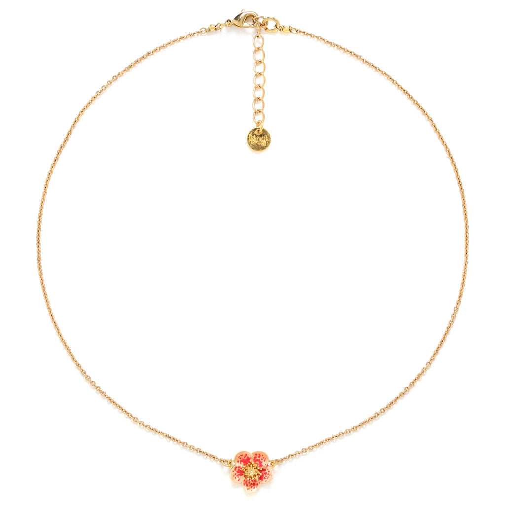 Dafne Simple Flower Necklace