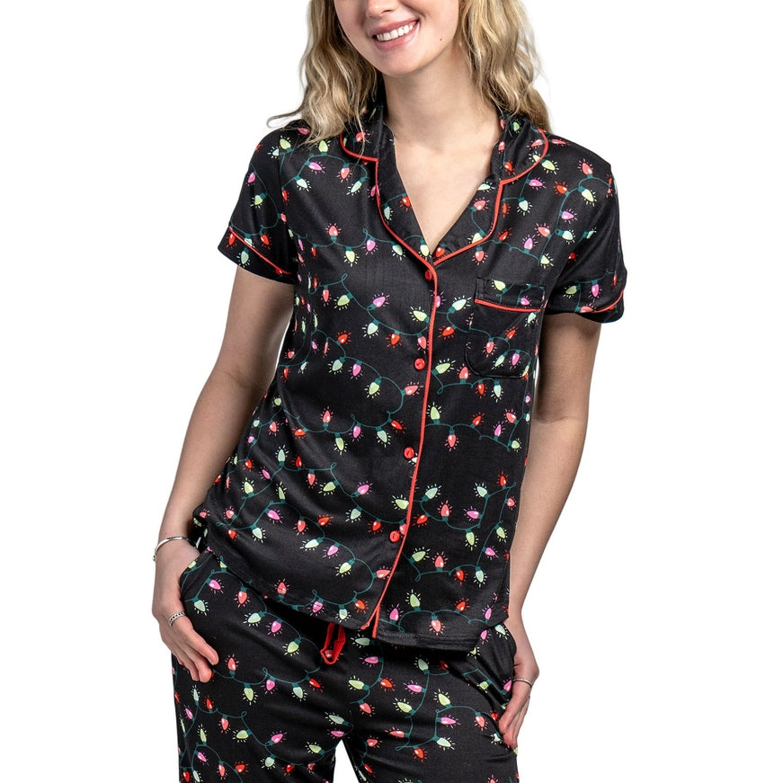 Holiday Pajama Top - 4 Patterns To Choose From