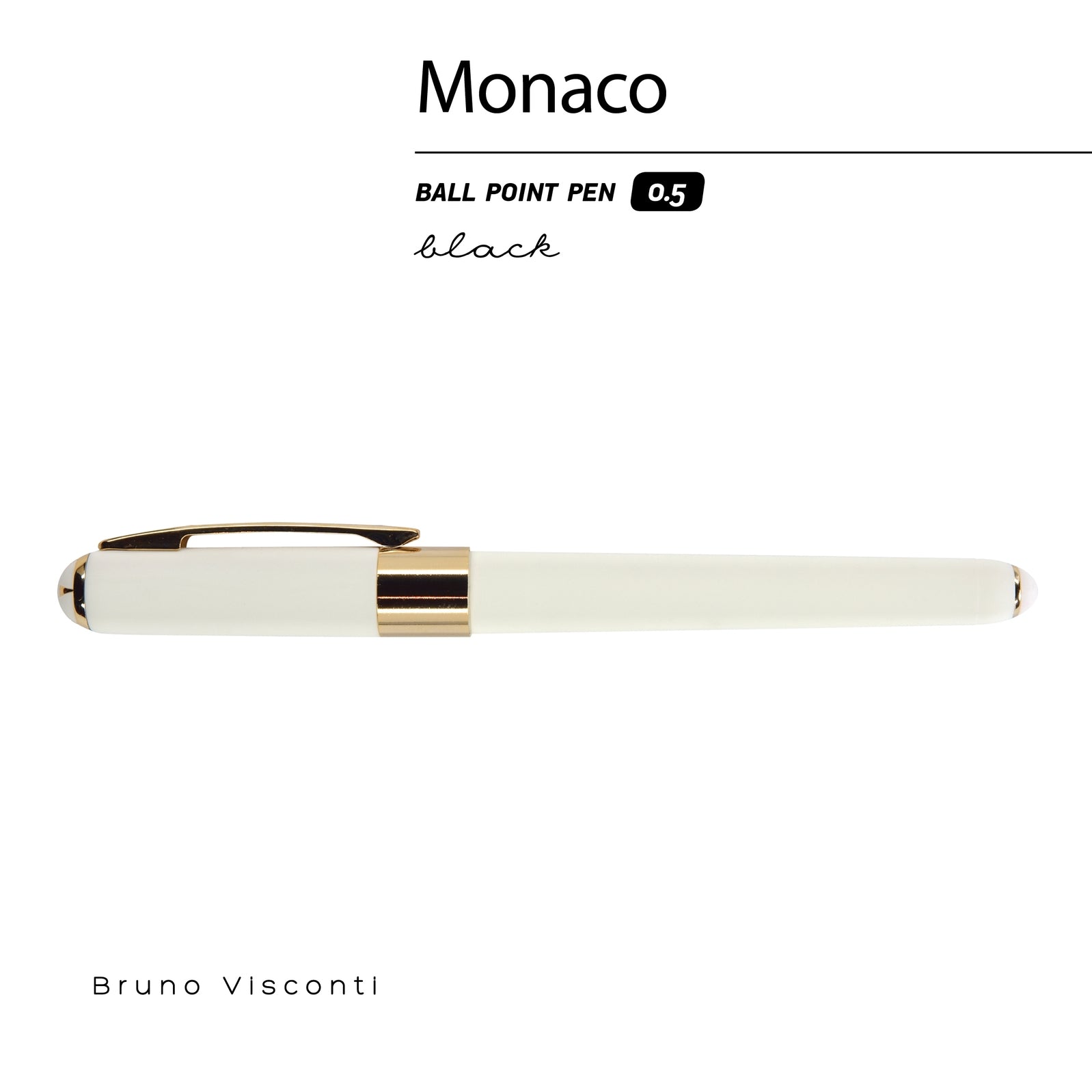 White Monaco Pen