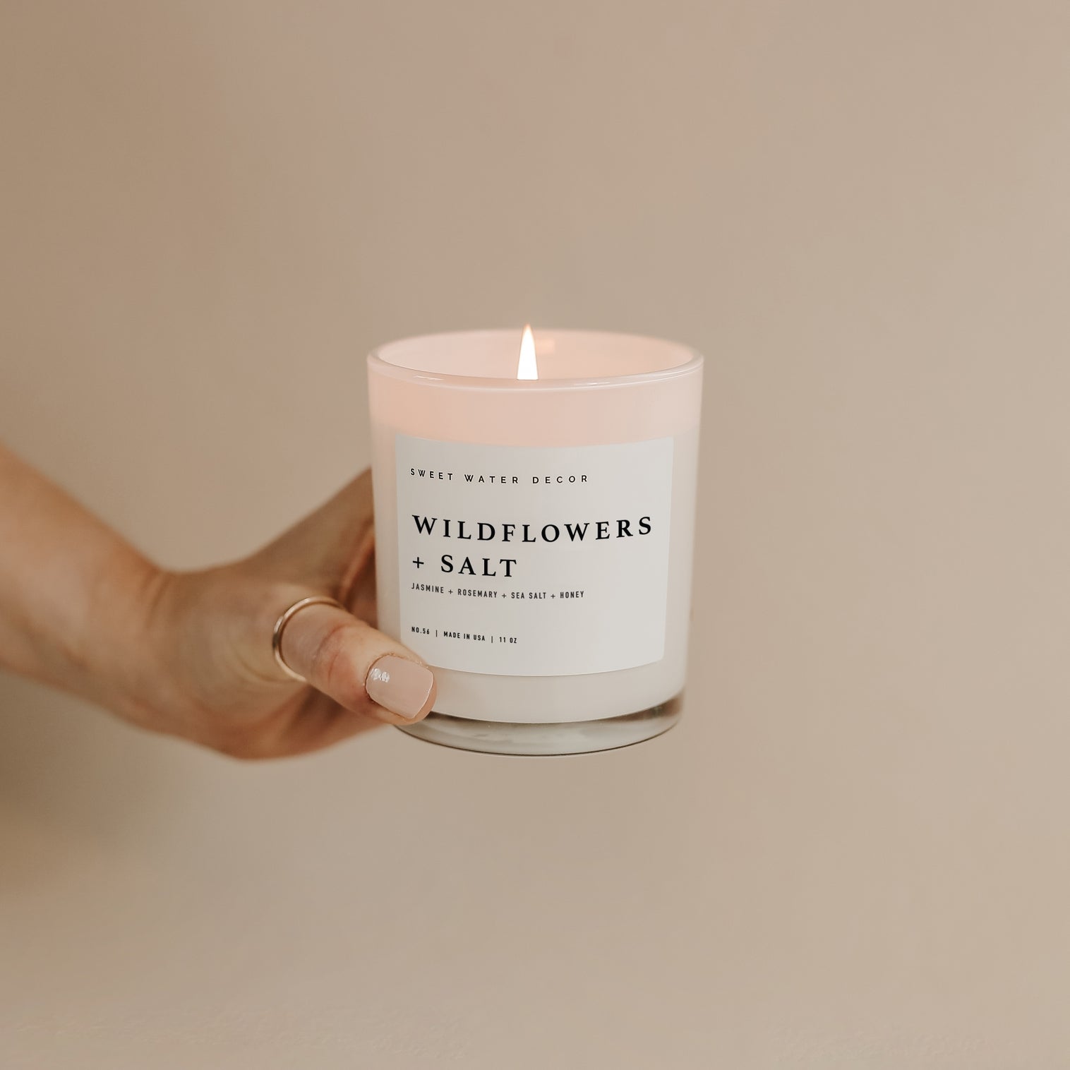 Wildflowers and Salt 11 oz Soy Candle
