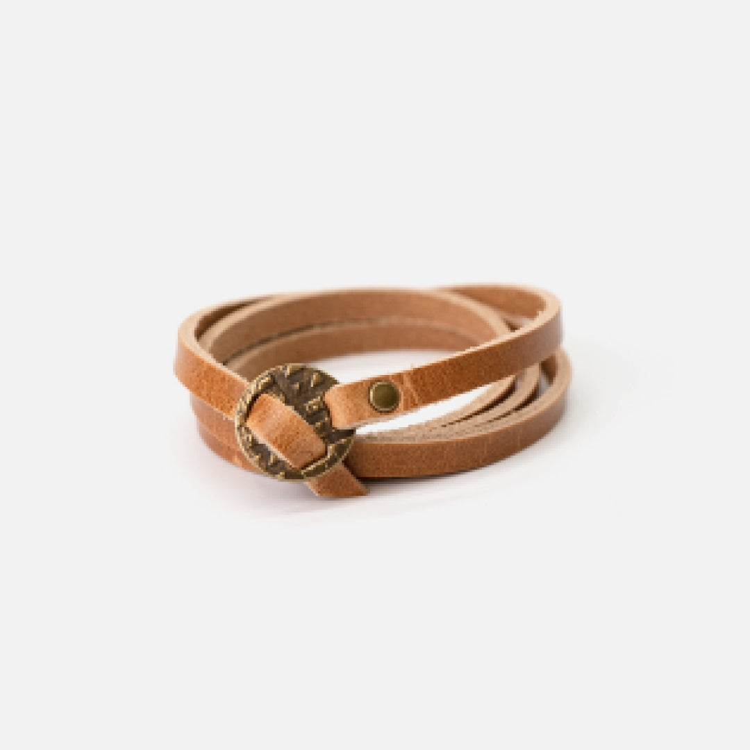 Natural Whitney Wrap Bracelet