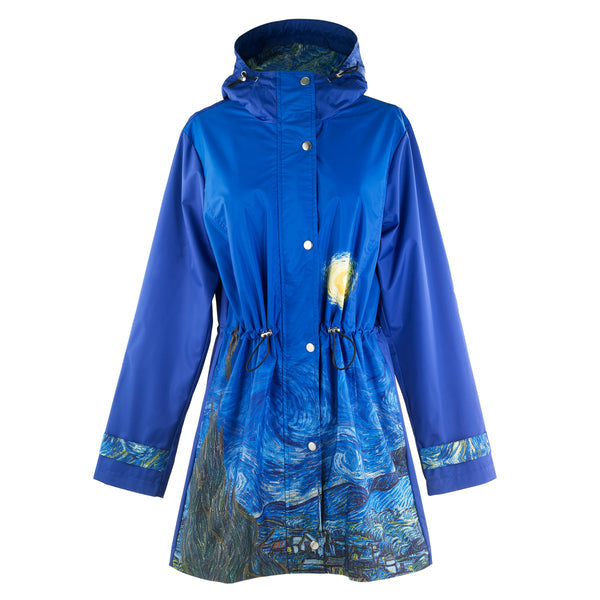 Van Gogh Starry Night Raincoat - FINAL SALE