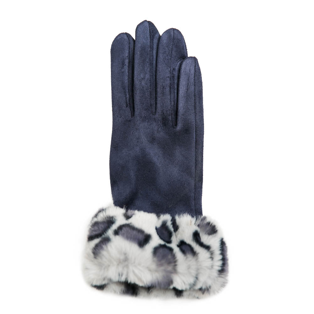 Leah Navy Gloves - FINAL SALE