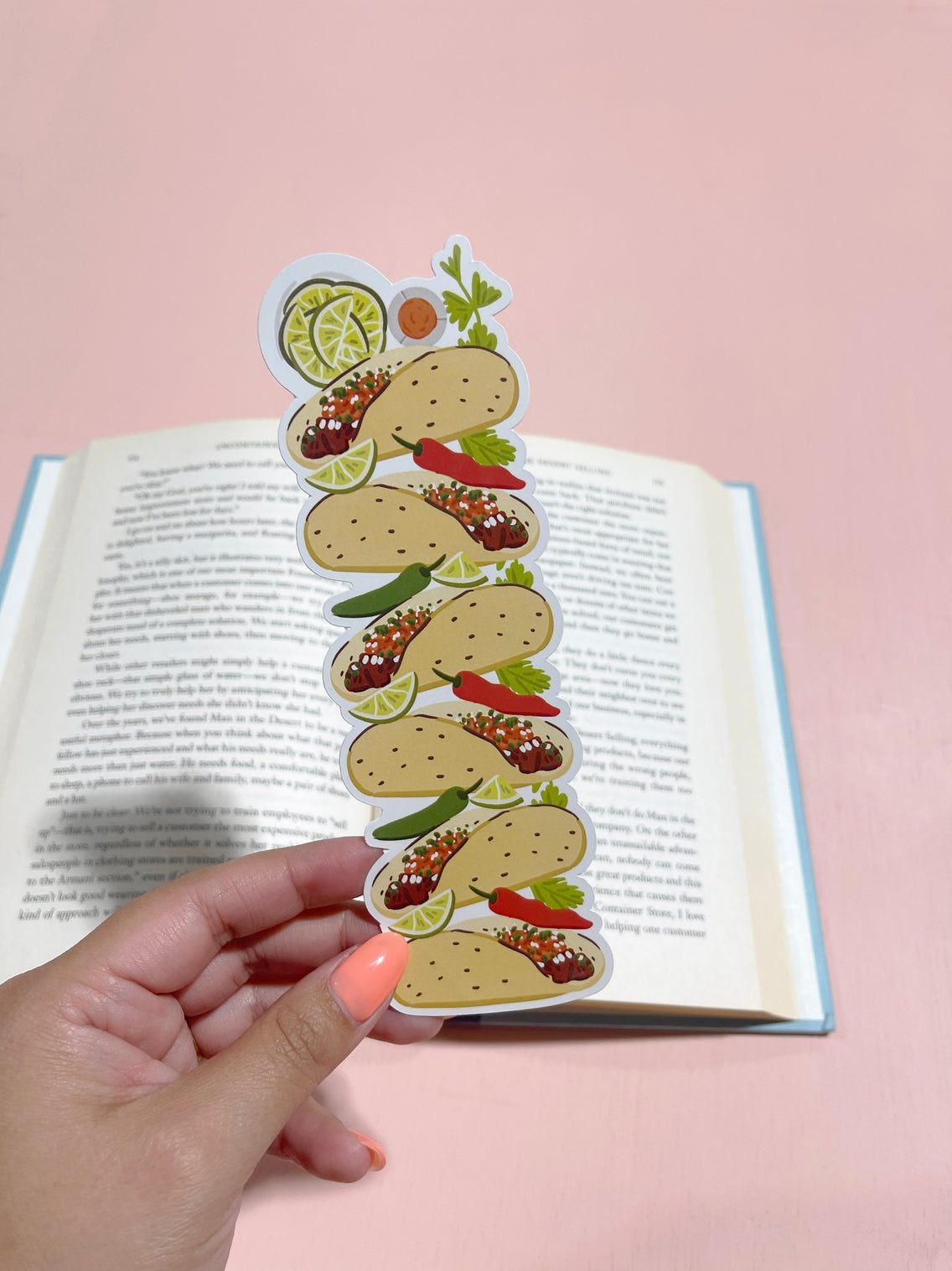 Tacos Die Cut Bookmark