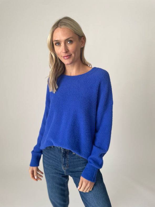 Cobalt Essential Sweater