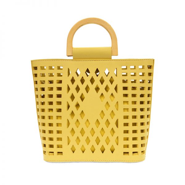 Mellow Yellow Madison Cut Out Tote