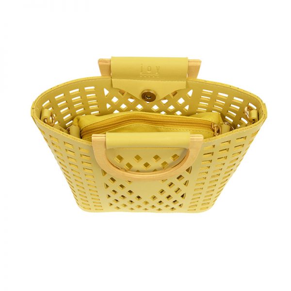 Mellow Yellow Madison Cut Out Tote