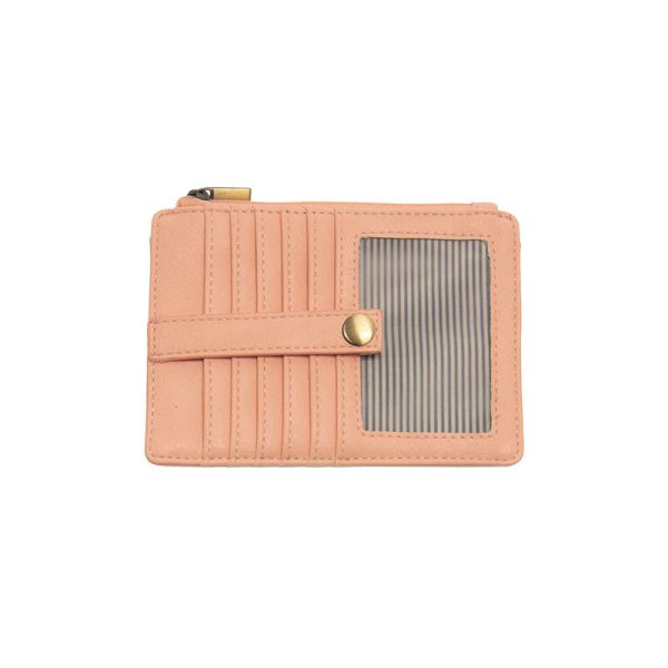 Crepe Pink New Penny Mini Travel Wallet