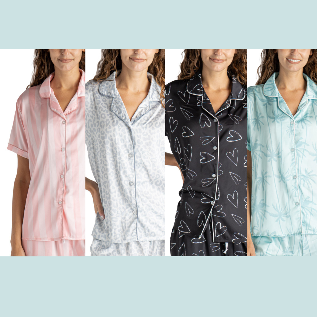 Beauty Sleep Satin Pajama Top - FINAL SALE