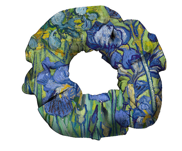 Van Gogh Irises Scrunchie