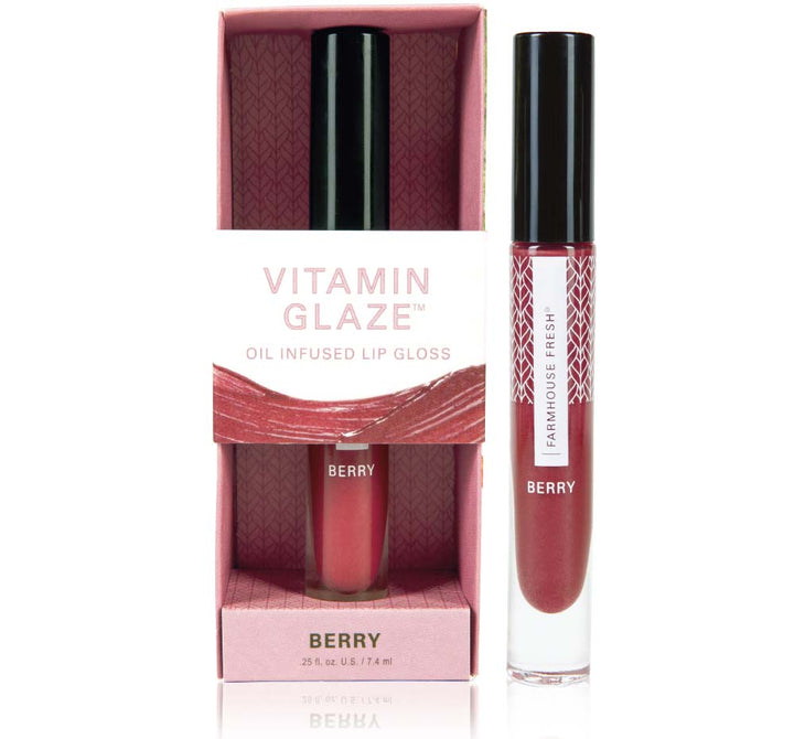 Vitamin Glaze® Oil-Infused Lip Gloss - Berry