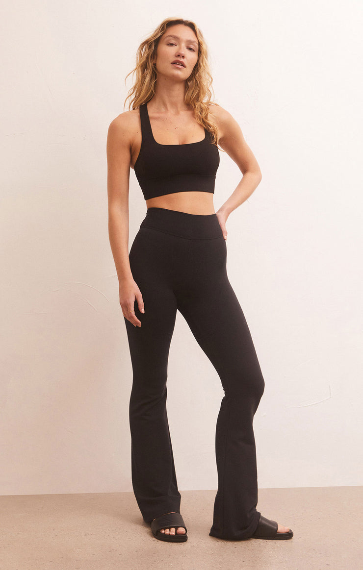 Black Everyday Flare Pant - FINAL SALE