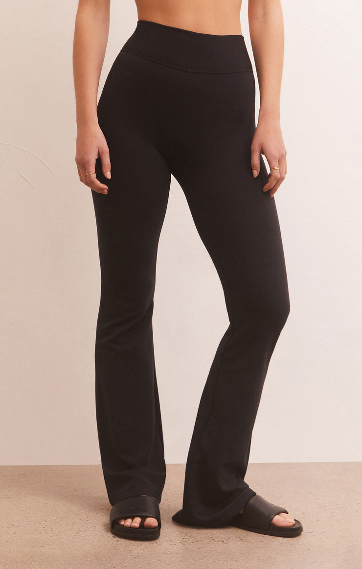Black Everyday Flare Pant - FINAL SALE