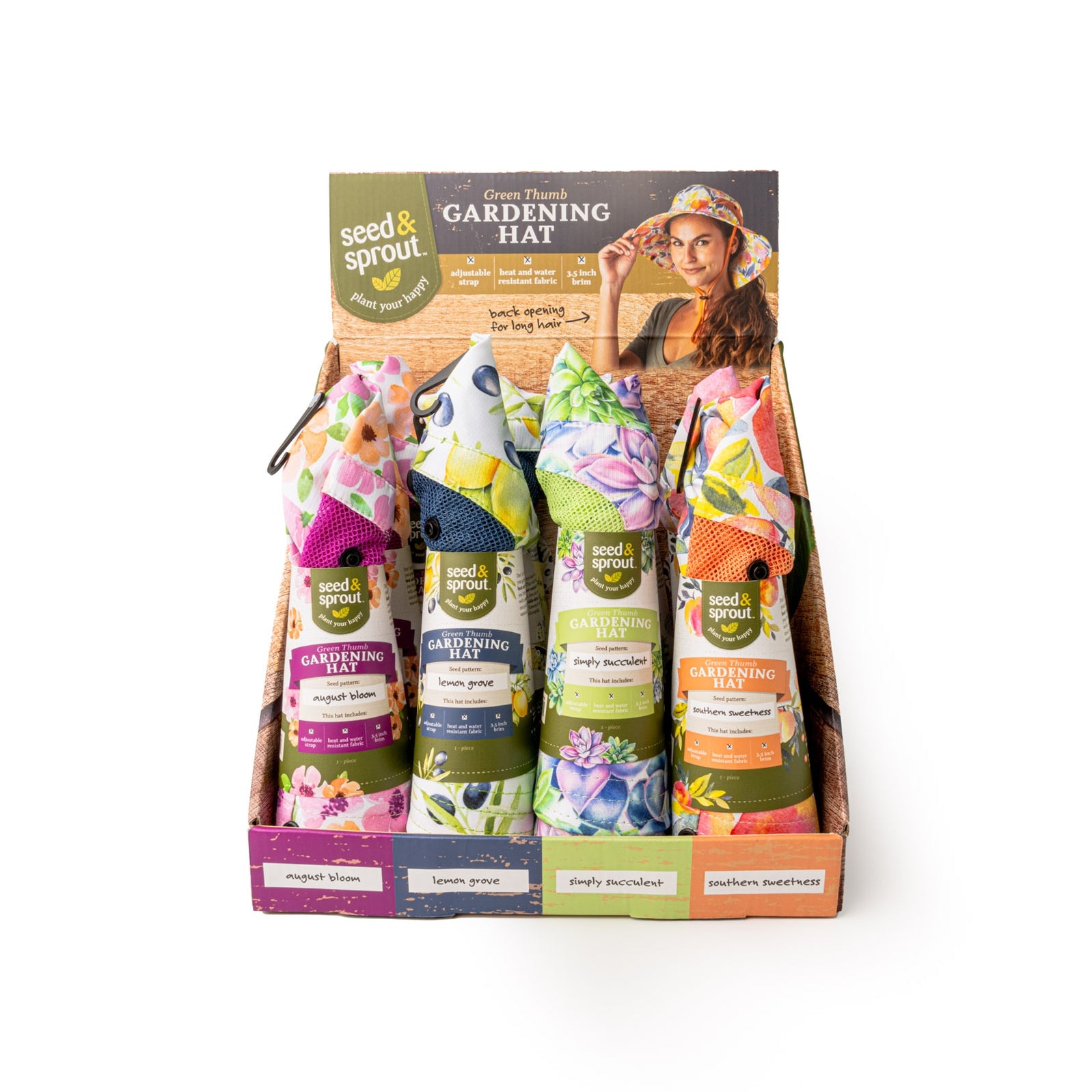 Seed & Sprout Gardening Hat Assortment - FINAL SALE