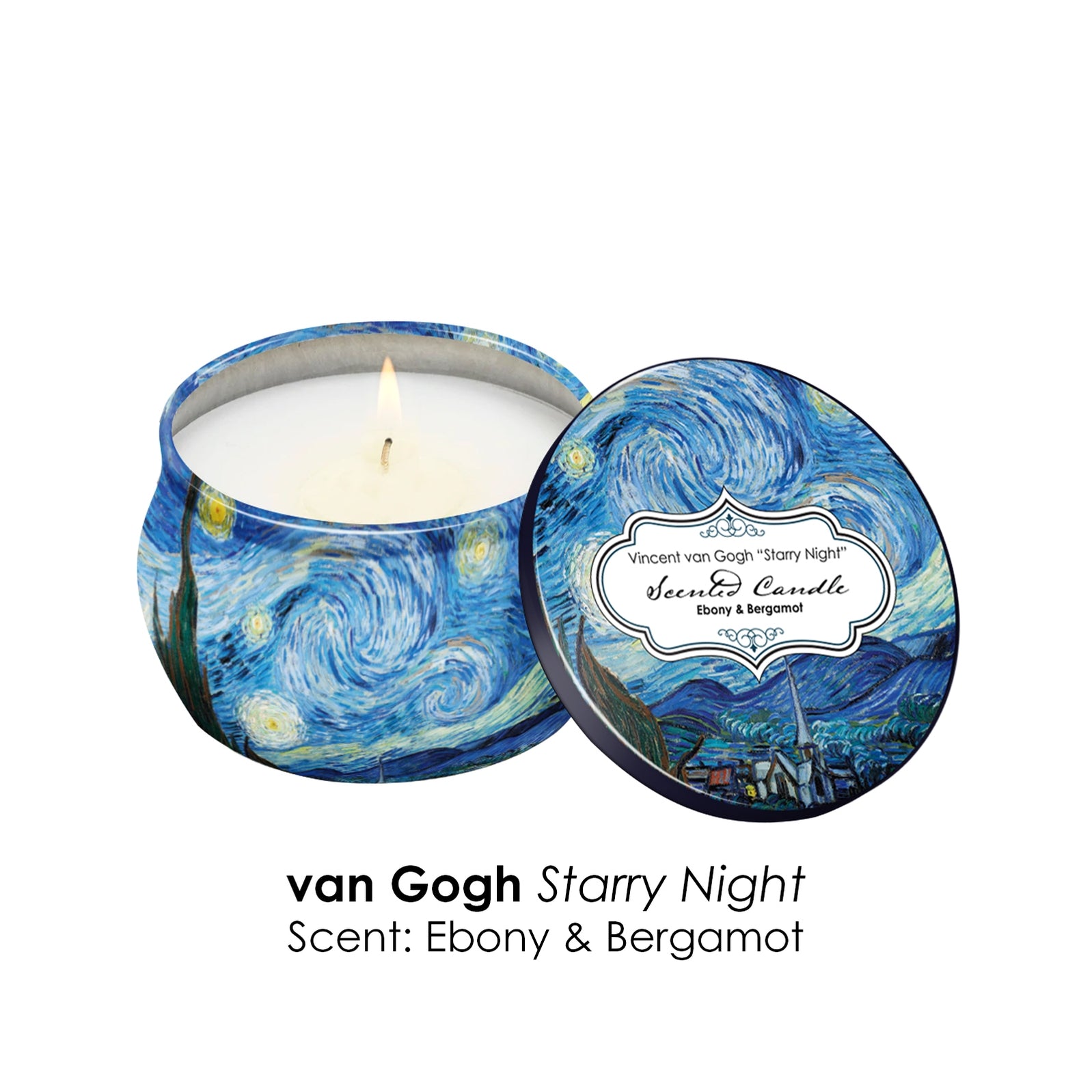 Van Gogh Starry Night Scented Candle Collection