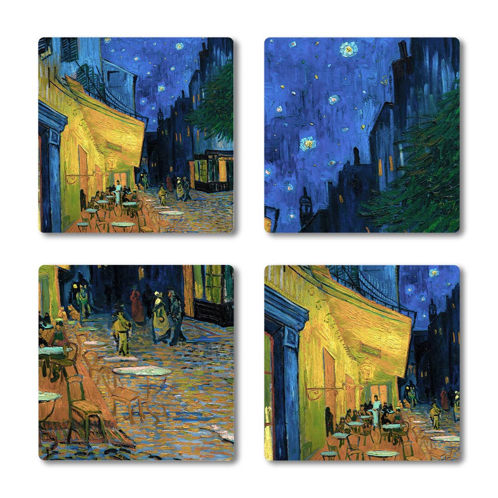 Van Gogh "Cafe Terrace at Night" Coasters