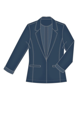 Fitted Blazer - TWO COLORS AVAILABLE