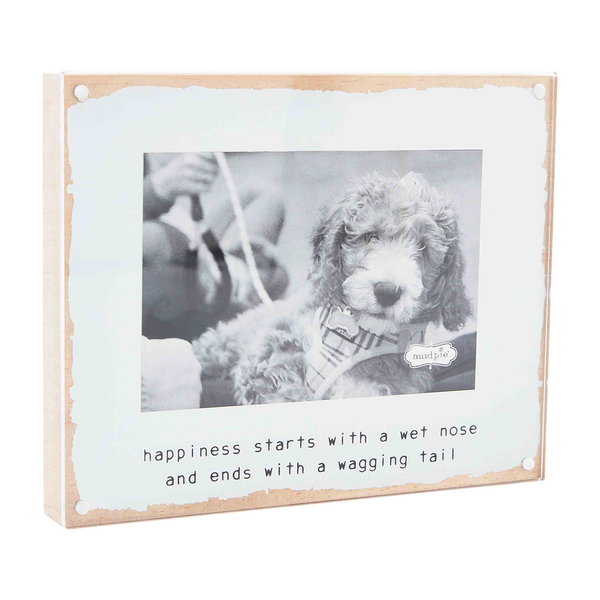 Happiness Dog Magnetic Block Frame