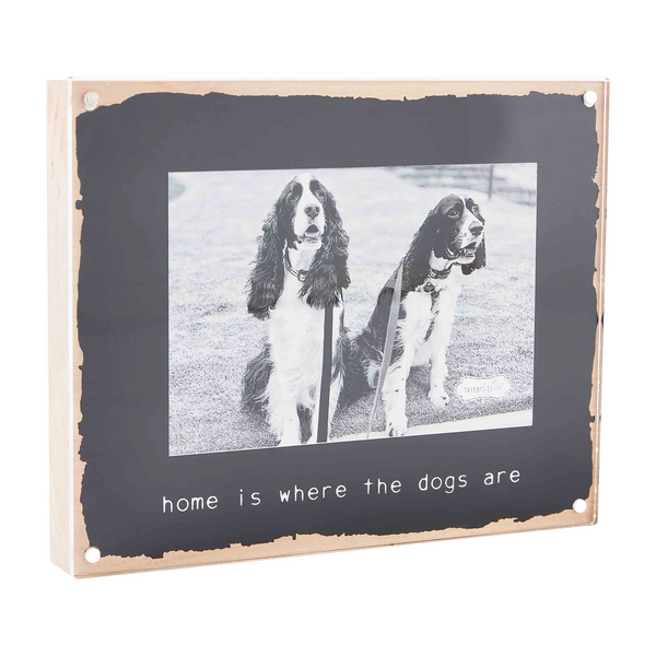 Home Is Where Dog Magnetic Block Frame