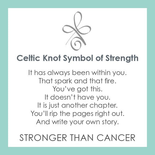 American Cancer Society Celtic Knot Ivory Small