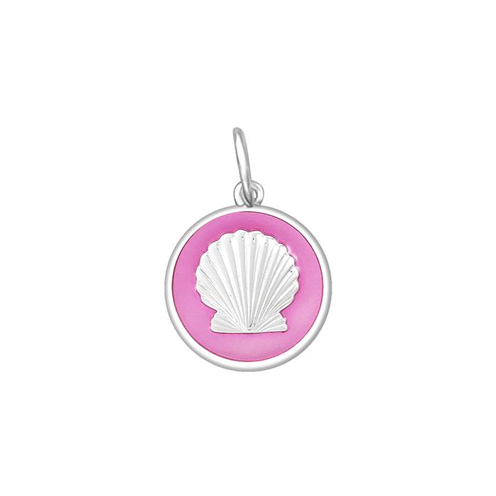Shell Silver Vintage Pink Small