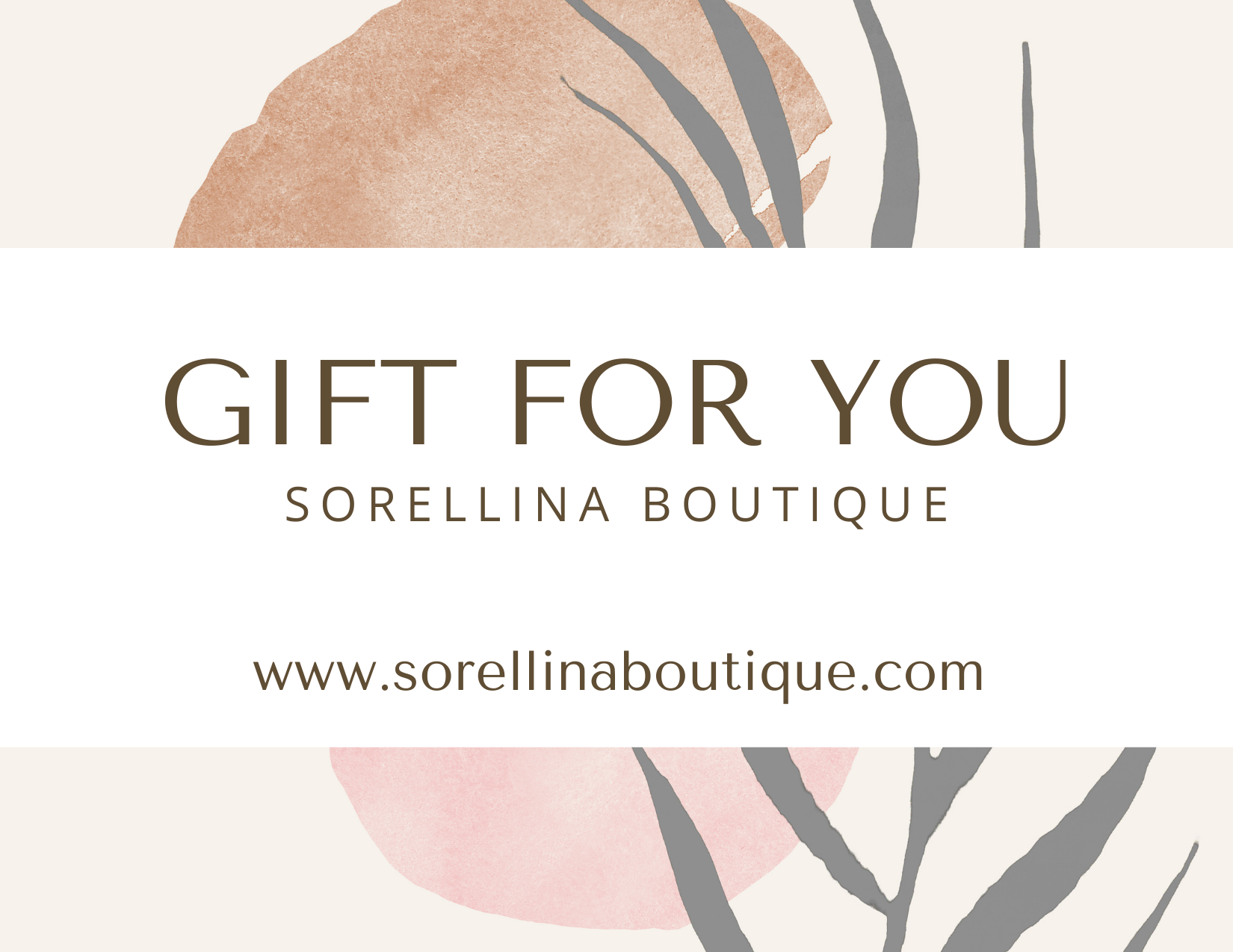 Sorellina Gift card